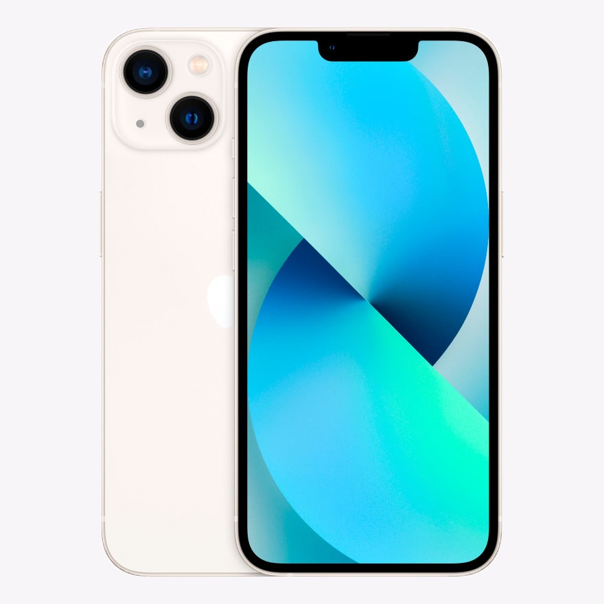 Купить iPhone 13 128 ГБ Starlight в СПБ