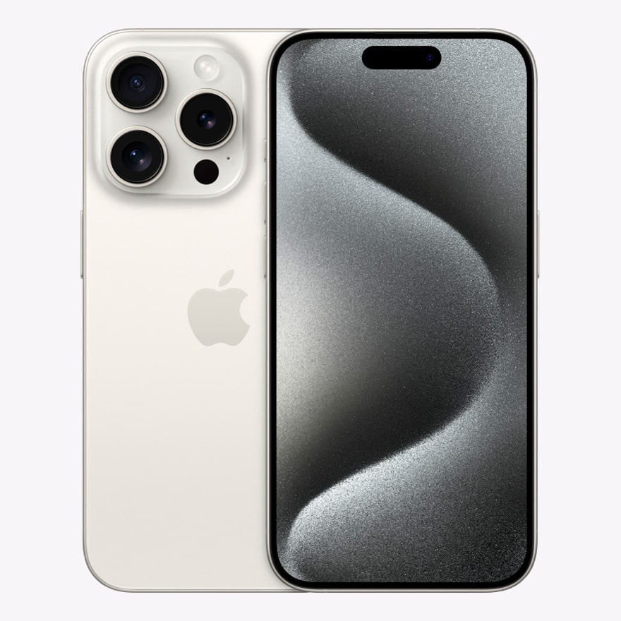 Купить iPhone 15 Pro 256 ГБ White Titanium в СПБ